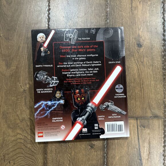 LEGO Star Wars The Dark Side DK Book 2014 NO Mini figure USED - Picture 3 of 5